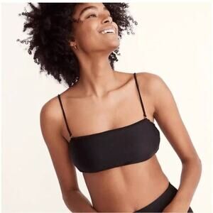 Madewell Second Wave Spaghetti-Strap or Bandeau Bikini Top Size XL NEW